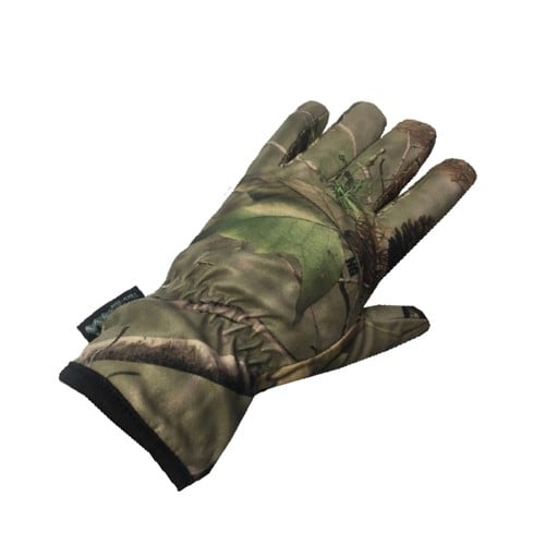 WORLD FAMOUS Camo Lined Gloves Green Camo for sale at KYGUNCO.