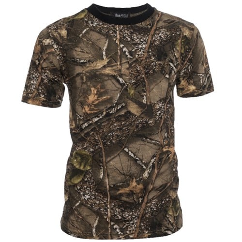 WORLD FAMOUS Short Sleeve T-Shirt Burly Tan for sale at KYGUNCO.