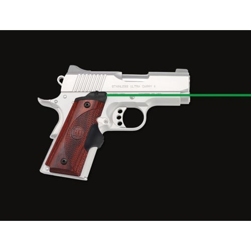 CRIMSON TRACE Master Series 1911 Compact Rosewood Green for sale at KYGUNCO.
