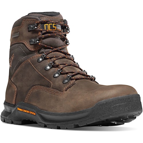 DANNER Crafter 6" Brown Non-Metallic Toe Work Boots for sale at KYGUNCO.