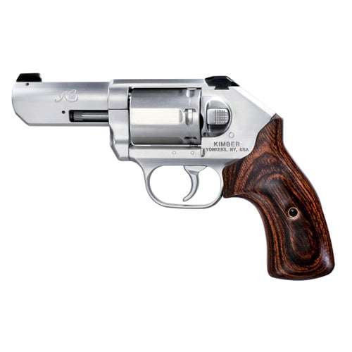 KIMBER K6S 357 Mag 3" 6rd Revolver - Stainless / Walnut for sale at KYGUNCO.