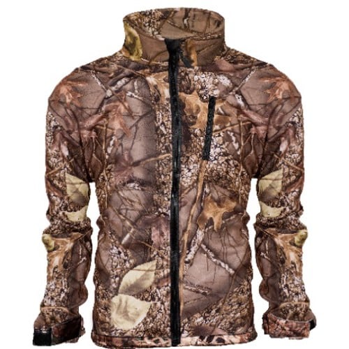 WORLD FAMOUS Men's Camo Soft Shell Jacket Burly Tan for sale at KYGUNCO.