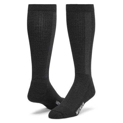 WIGWAM Tall Boot Pro Socks - Black for sale at KYGUNCO.
