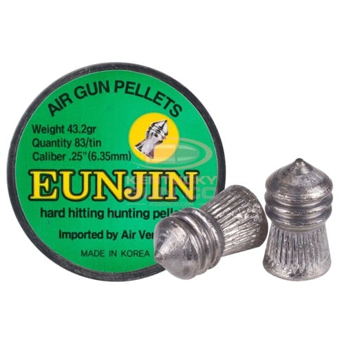 EUN JIN .25 Cal, 43.2 Grains, Pointed, 83ct for sale at KYGUNCO.