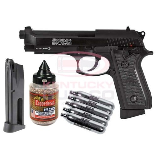SWISS ARMS P92 Full Metal CO2 Blowback Pistol Kit for sale at KYGUNCO.