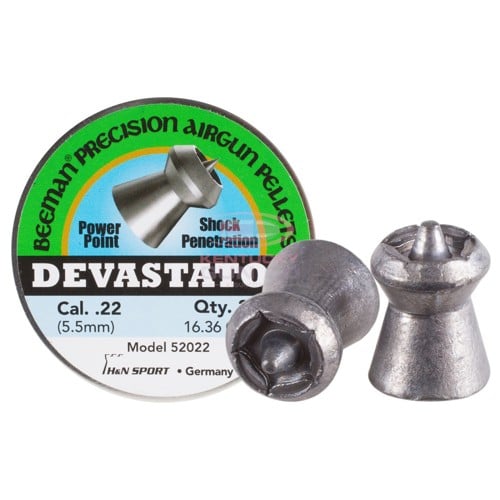BEEMAN Devastator, .22 Cal, 16.36 Grains, Pointed, 200ct for sale at KYGUNCO.