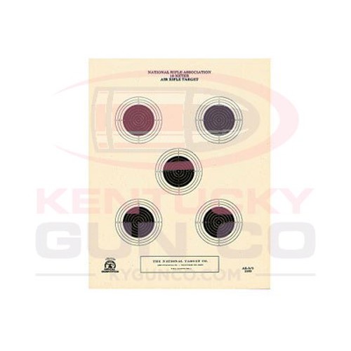 NATIONAL TARGET COMPANY National Target 5 Bull Center Air Rifle Target for sale at KYGUNCO.