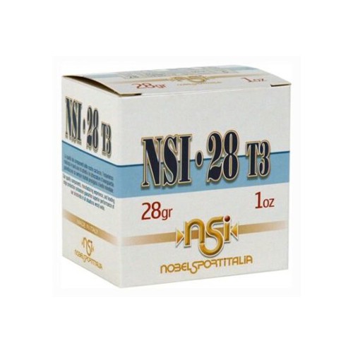 NOBEL AMMO 28Ga 2 3/4" 28 T3 8Shot 1oz 25rd for sale at KYGUNCO.