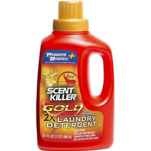 WILDLIFE RESEARCH Scent Killer Gold Laundry Detergent Wash 32 oz for sale at KYGUNCO.
