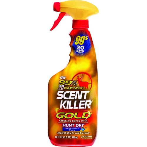 WILDLIFE RESEARCH Scent Killer Gold Spray 24 oz for sale at KYGUNCO.
