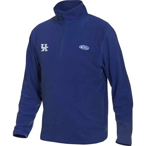 DRAKE U of K Camp Fleece Pullover Blue 2X-3X for sale at KYGUNCO.