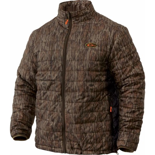 DRAKE Synthetic Down Pac-Jacket Mossy Oak Bottomland for sale at KYGUNCO.