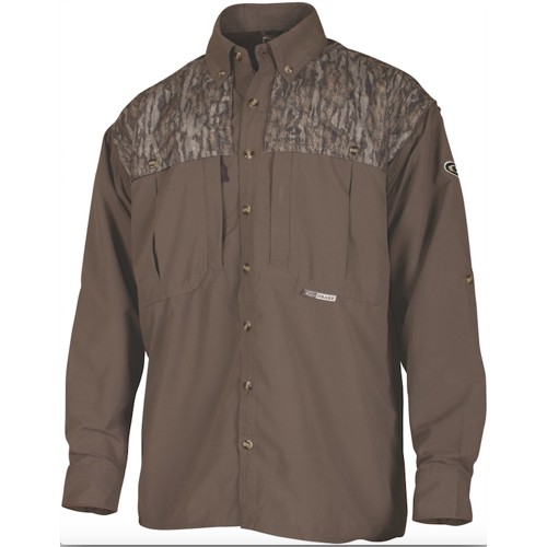DRAKE Two-Tone Vented Wingshooter Long Slv MO Bottomland for sale at KYGUNCO.
