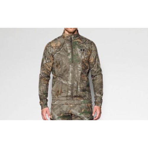 UNDER ARMOUR TB Early Season 1/2 Zip Realtree AP Xtra / Black for sale at KYGUNCO.