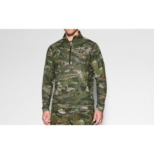 UNDER ARMOUR TB Early Season 1/2 Zip Ridge Reaper Forest/ Black for sale at KYGUNCO.