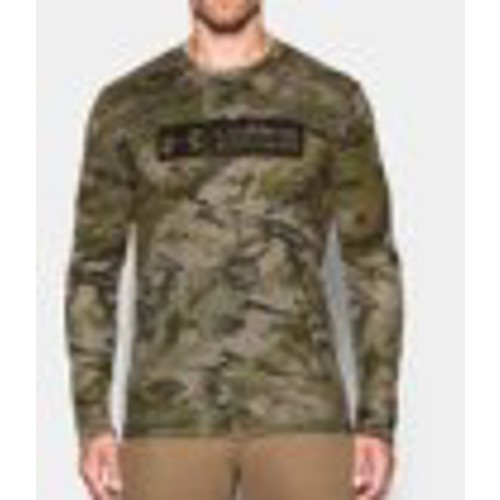 UNDER ARMOUR Long Sleeve Camo Tech T Ridge Reaper Barren/Blk for sale at KYGUNCO.