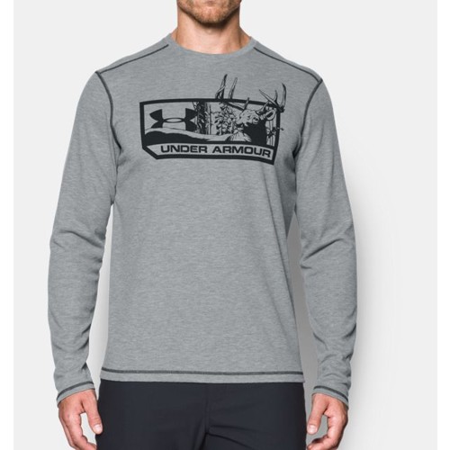 UNDER ARMOUR Whitetail Pill Long Sleeve Shirt Heather for sale at KYGUNCO.