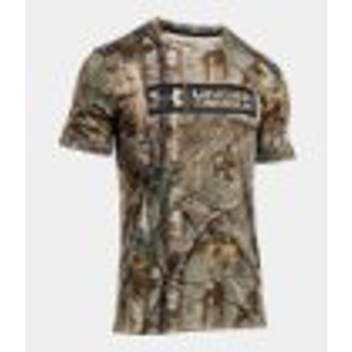 UNDER ARMOUR Short Sleeve Camo Tech Realtree AP Xtra / Black for sale at KYGUNCO.