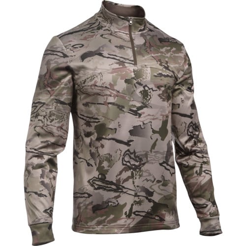 UNDER ARMOUR UA Icon Camo 1/4 Zip Ridge Reaper Barren /  Brown for sale at KYGUNCO.