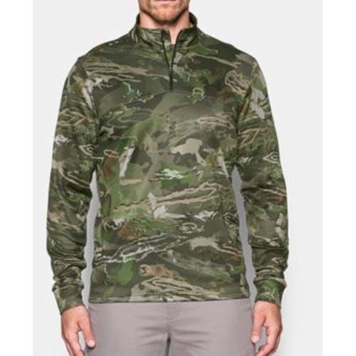 UNDER ARMOUR UA Icon Camo 1/4 Zip Ridge Reaper Forest / Cannon for sale at KYGUNCO.