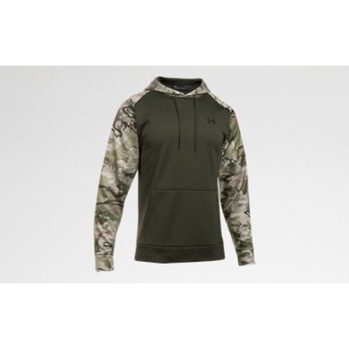 UNDER ARMOUR Camo Blocked Hoodie Rifle Green for sale at KYGUNCO.