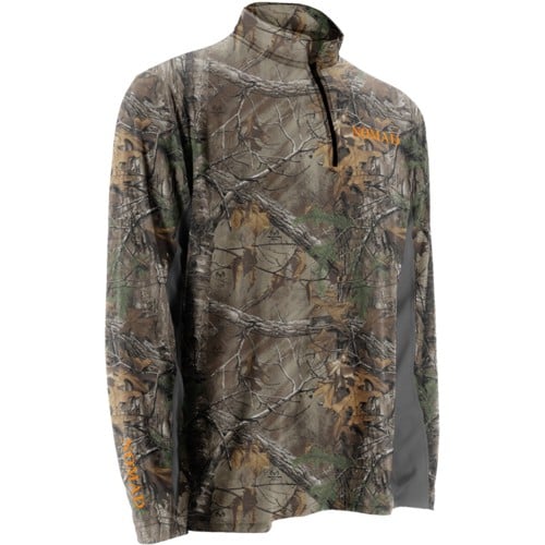 NOMAD CLOTHING 1/4 Zip Long Sleeve Cooling Realtree Xtra for sale at KYGUNCO.
