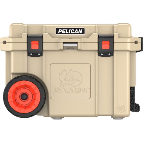 PELICAN Elite Marine Tan 45Qt Wheeled Cooler for sale at KYGUNCO.