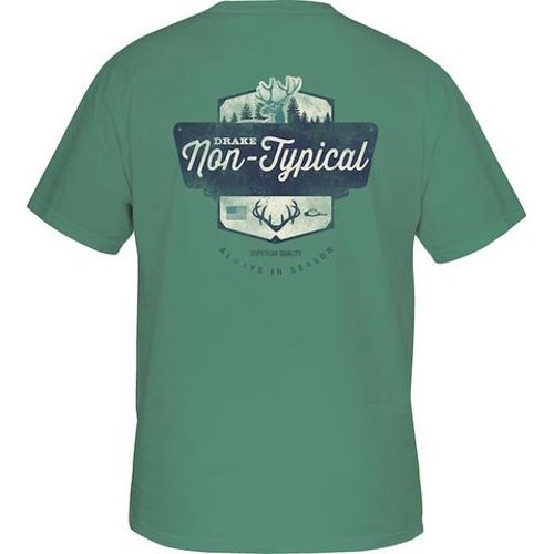 DRAKE Muley Tee Short Sleeve Shirt Light Green Plus Size for sale at KYGUNCO.