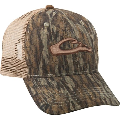 DRAKE Camo Mesh Back Cap MO Bottomland for sale at KYGUNCO.