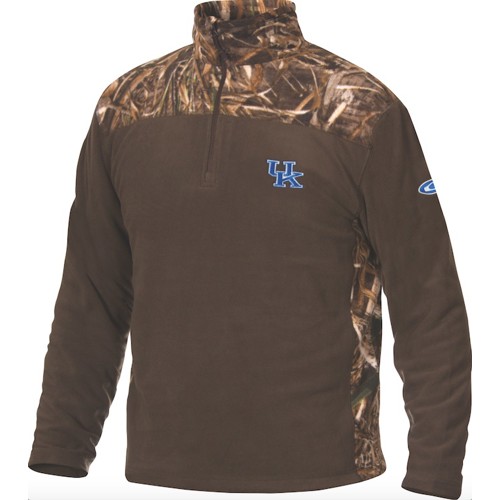 DRAKE U of K Camo Camp Fleece Pullover Realtree Max-5 for sale at KYGUNCO.
