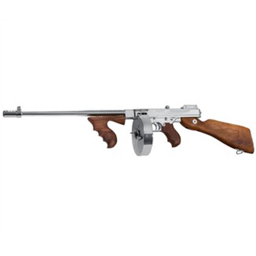 THOMPSON 1927A-1 Deluxe 45 ACP 16.5" 20/50rd Chrome for sale at KYGUNCO.