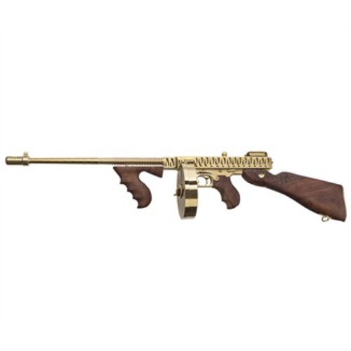 THOMPSON 1927A-1 Deluxe Carbine 45 ACP  Gold Plated Tiger for sale at KYGUNCO.