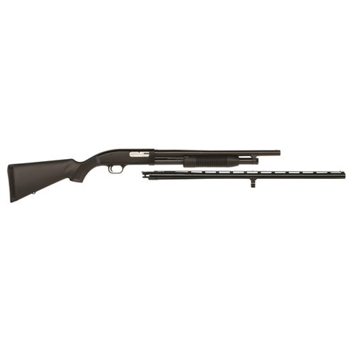 MOSSBERG Maverick 88 Field / Security Combo 12 Gauge 3" 18.5"/28" 6rd Pump Shotgun - Black Synthetic
