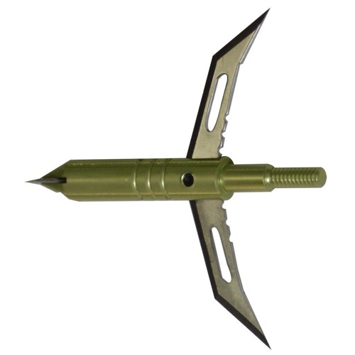 DATT OUTDOORS Xecutioner Expandable Green Broadhead 10 for sale at KYGUNCO.