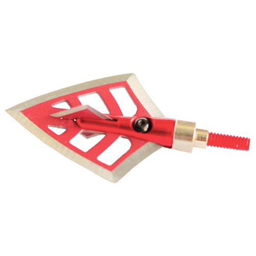 DIRT NAP GEAR DRT Double Bevel Red 100/125Gr Broadheads | 3 Pack for sale at KYGUNCO.