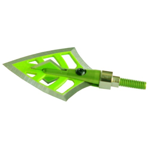 DIRTNAP GEAR DRT Green 100gr Broadhead Double Bevel for sale at KYGUNCO.