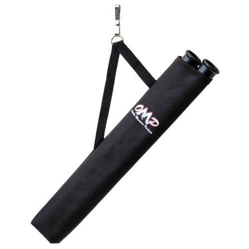 OCTOBER MOUNTAIN 2-Tube Field Hip Quiver (RH/LH - Black) for sale at KYGUNCO.