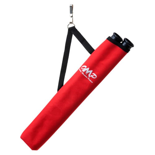 OCTOBER MOUNTAIN 2-Tube Field Hip Quiver (RH/LH - Red) for sale at KYGUNCO.