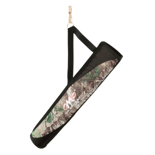 OCTOBER MOUNTAIN No-Spill Tube Hip Quiver (RH/LH - Camo) for sale at KYGUNCO.