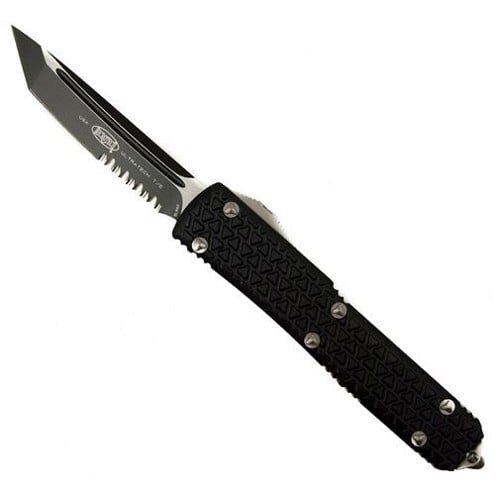 MICROTECH KNIVES 123-2 Ultratech T/E OTF Auto Knife, Black Combo Bl for sale at KYGUNCO.