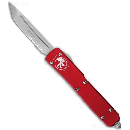 MICROTECH KNIVES Ultratech T/E OTF Automatic Knife Red for sale at KYGUNCO.