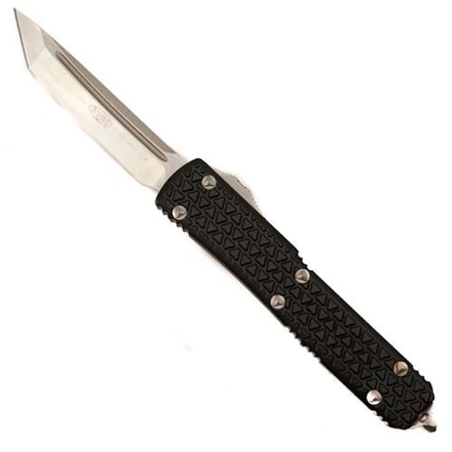 MICROTECH KNIVES 123-10 Ultratech T/E OTF Auto Knife, Stonewash Bla for sale at KYGUNCO.