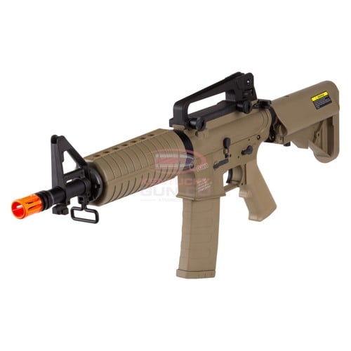 KWA KM4 CQB  FDE  Full Metal Airsoft Rifle AEG for sale at KYGUNCO.