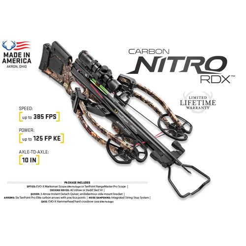 TENPOINT 17 Carbon Nitro RDX Crossbow Pkg Rangema for sale at KYGUNCO.