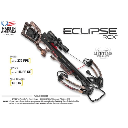 TENPOINT 17 Eclipse RCX Crossbow Package w/Acudra for sale at KYGUNCO.