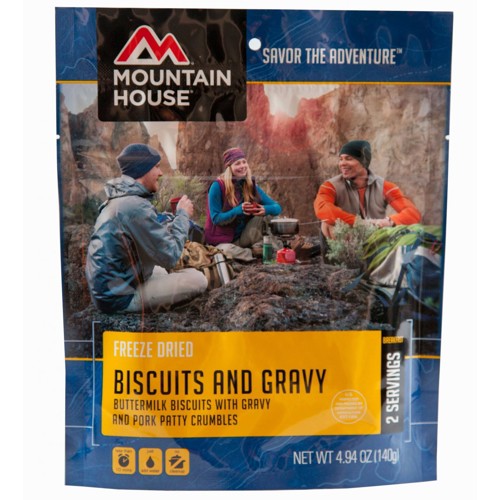MOUNTAIN HOUSE Biscuits & Gravy for sale at KYGUNCO.