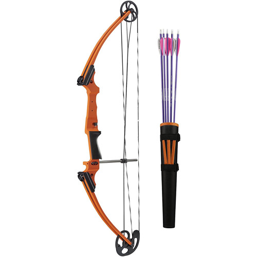 GENESIS ARCHERY 17 Genesis One Cam RH Youth Bow Kit - Orange for sale at KYGUNCO.