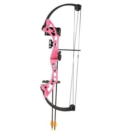 TROPHY RIDGE ARCHERY 17 Brave Youth Bow Pink Right Hand w/Acc for sale at KYGUNCO.