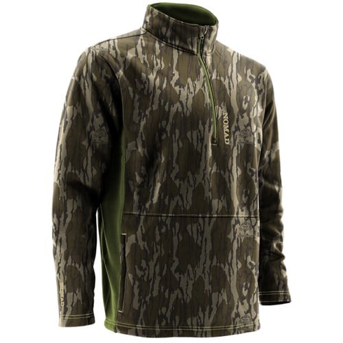 NOMAD CLOTHING Southbounder Camo 1/4 Zip Fleece MO Bottomland for sale at KYGUNCO.