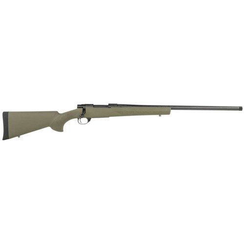HOWA M1500 Varminter 6.5 Creedmoor 24" 4rd Bolt Rifle w/ Threaded Heavy Barrel - Hogue Green Stock for sale at KYGUNCO.